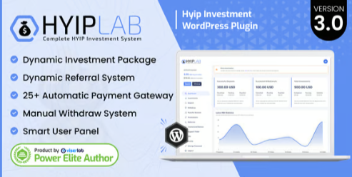 HYIPLab - HYIP Investment WordPress Plugin logo