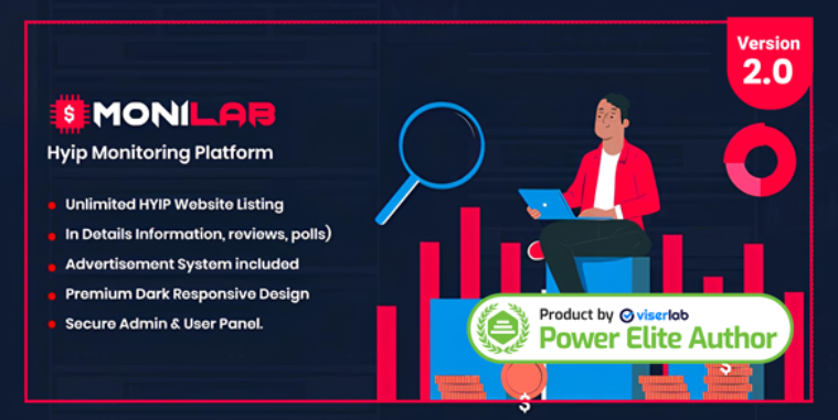 MoniLab - HYIP Monitoring Platform logo