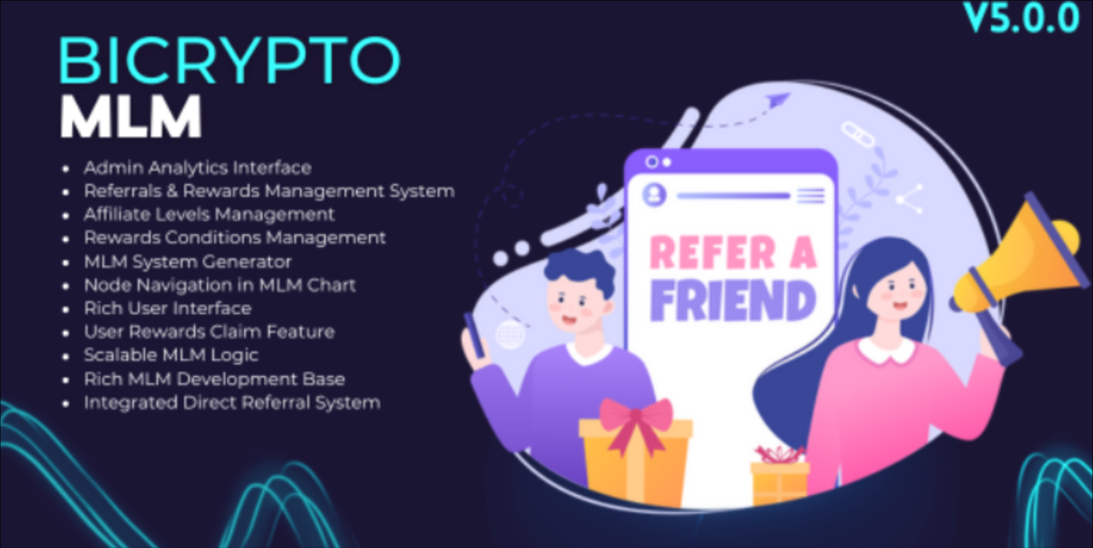 Multi Level Marketing Addon For Bicrypto logo