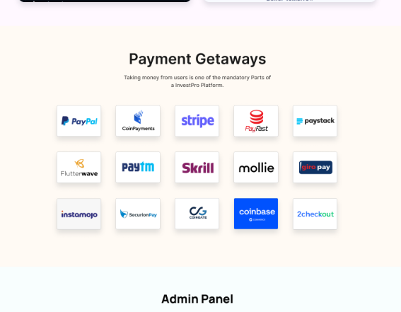 Hyip InvestPro – Advance HYIP & ICO Investment Wallet & Banking Platform screenshot