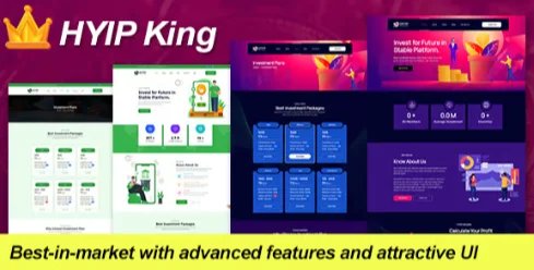 HYIP King - Advanced Investment Platform screenshot