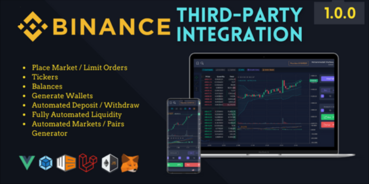Binance Exchange Provider For Bicrypto Trading Platform cover image