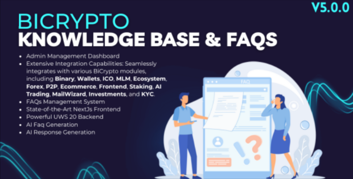 Wallet Connect Addon For Bicrypto - Wallet Login, Connect cover image