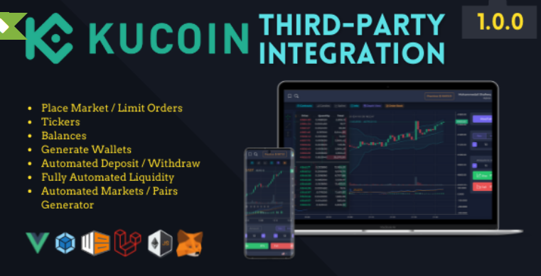 KuCoin Exchange Provider For Bicrypto - Market/Limit Orders, Fully Automated Liquidity cover image