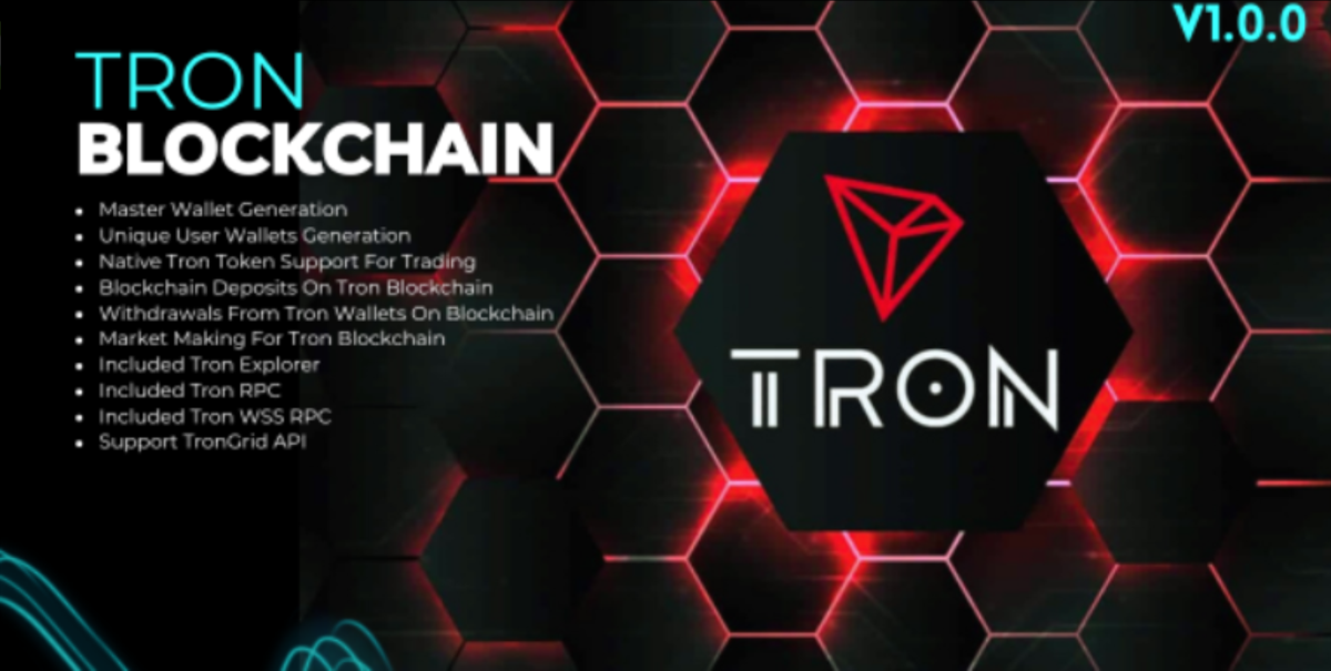 Tron (TRX) Blockchain for Ecosystem Addon cover image