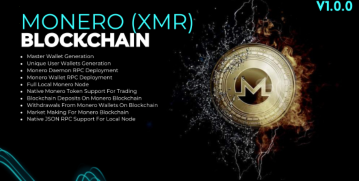 Monero (XMR) Blockchain for Ecosystem Addon cover image