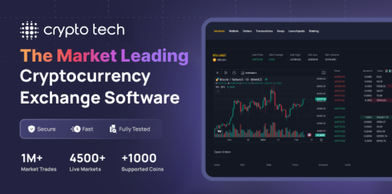 CEX | P2P - Crypto Exchange Software | Cryptocurrency Trading Script cover image