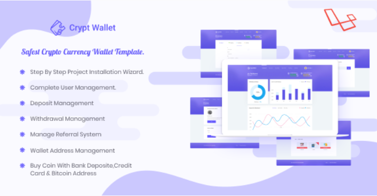 CryptWallet - Crypto Currency Web Wallet Pro cover image