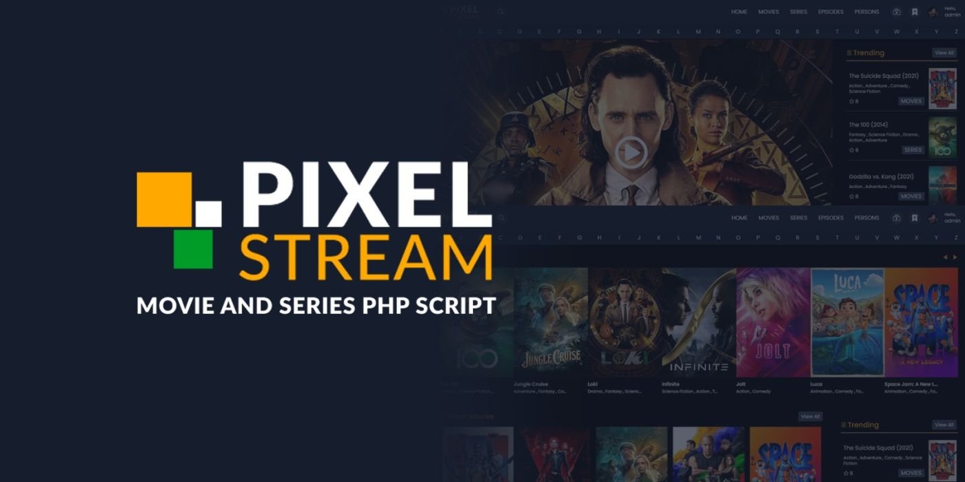 PixelStream - Movie And Series PHP Script icon
