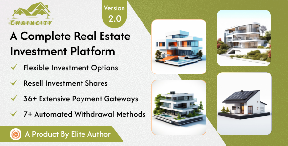 ChainCity - Real Estate Investment Platform cover image