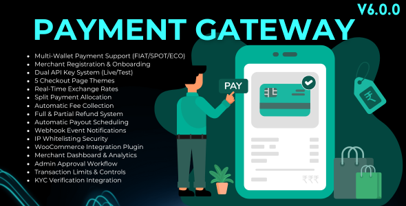 Payment Gateway Addon - Multi-Wallet Payments, Merchant Onboarding & WooCommerce Plugin for Bicrypto cover image