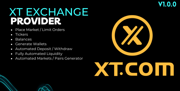 XT Exchange Provider For Bicrypto Trading Platform cover image