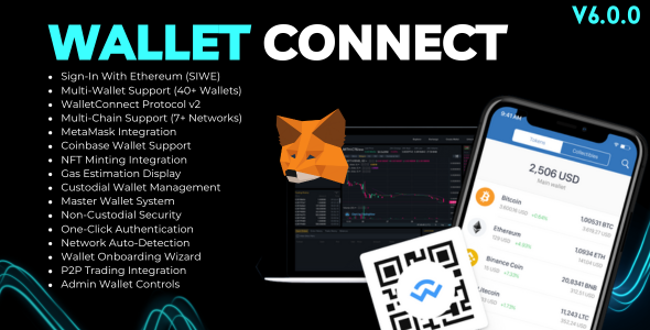 Wallet Connect for Bicrypto - Web3 Authentication, Multi-Wallet Support & Blockchain Integration Add cover image