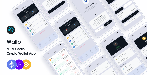 Wallo – Multi-Chain Crypto Wallet icon