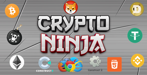 Crypto Ninja - Crypto Game - HTML5/Mobile - (Capx/C3p) cover image